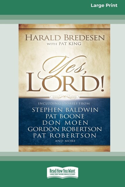 Front cover_Yes, Lord [Standard Large Print 16 Pt Edition]