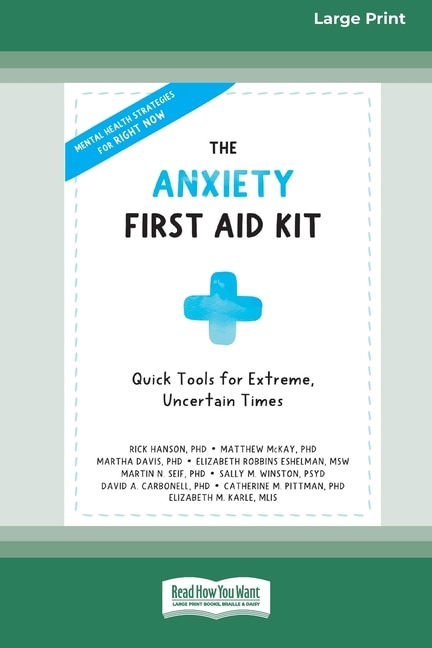 Front cover_The Anxiety First Aid Kit