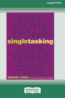 Front cover_Singletasking