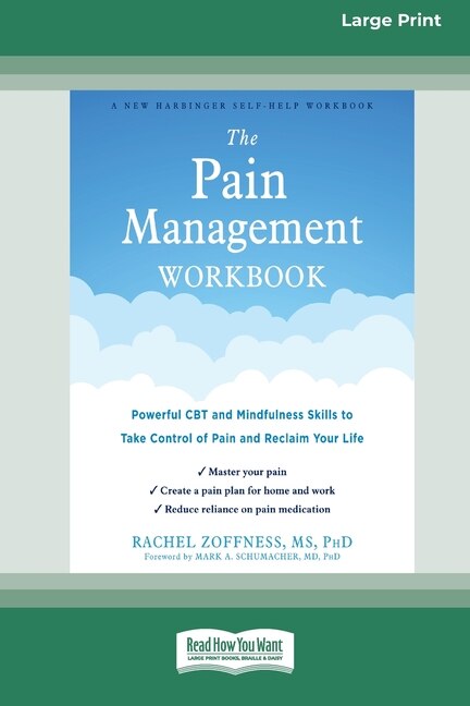 Front cover_The Pain Management Workbook