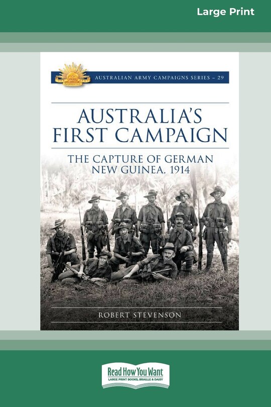 Front cover_Australia's First Campaign