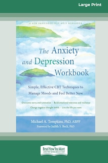 Front cover_The Anxiety and Depression Workbook