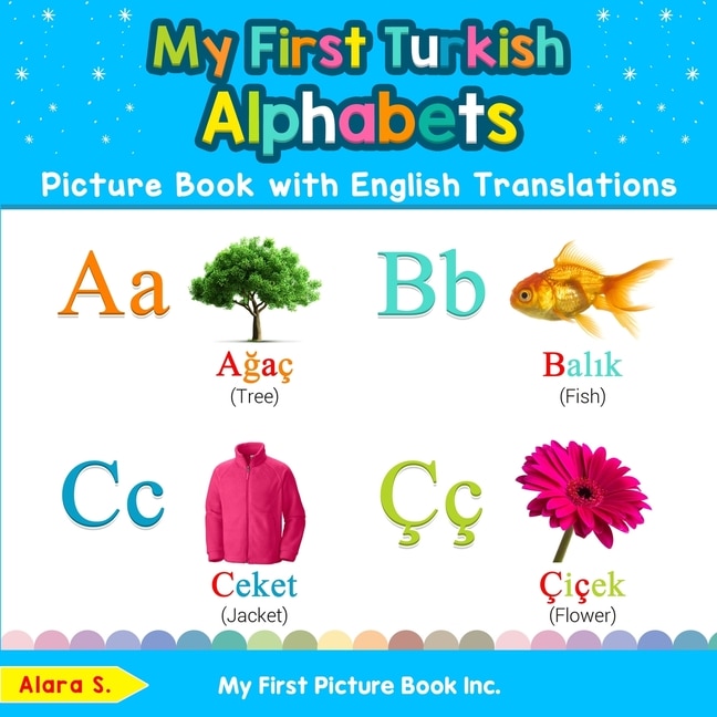 Front cover_My First Turkish Alphabets Picture Book with English Translations