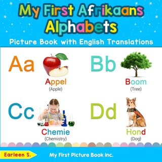 Front cover_My First Afrikaans Alphabets Picture Book with English Translations