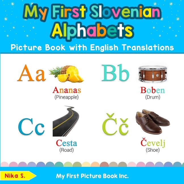 Front cover_My First Slovenian Alphabets Picture Book with English Translations