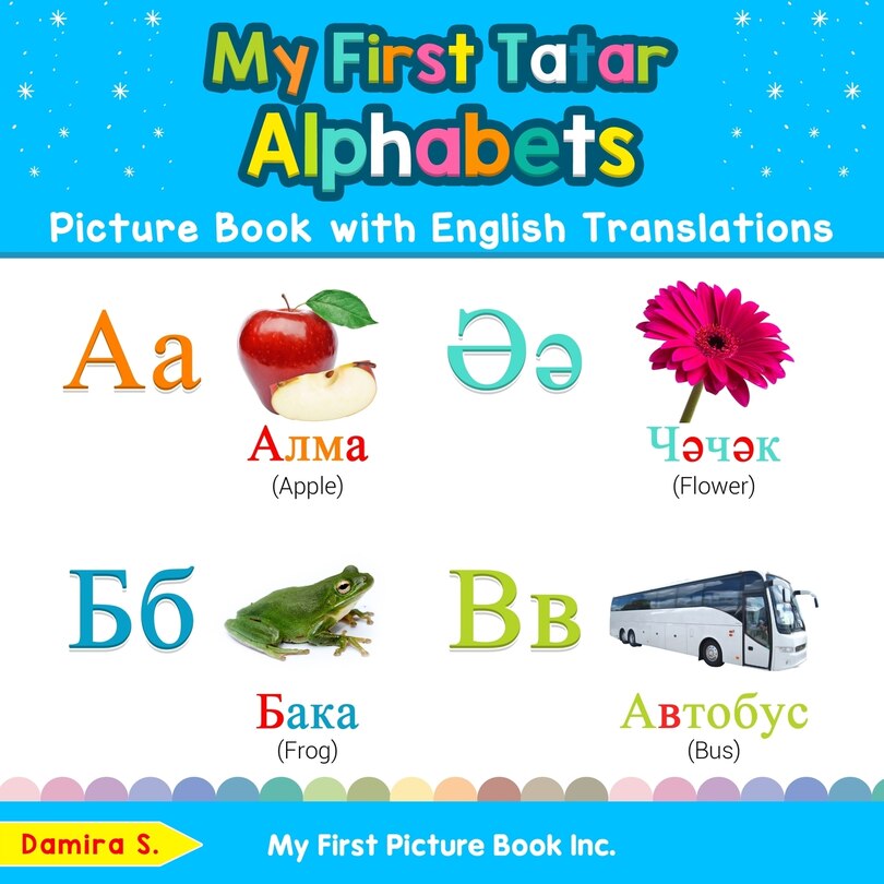 Front cover_My First Tatar Alphabets Picture Book With English Translations