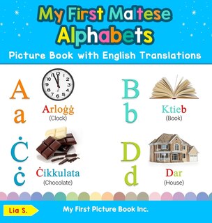 Front cover_My First Maltese Alphabets Picture Book with English Translations