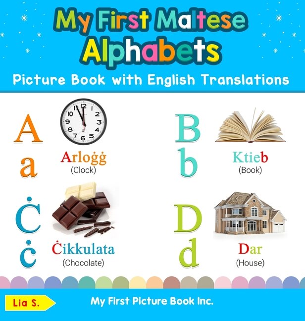 Front cover_My First Maltese Alphabets Picture Book with English Translations