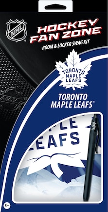 Ma trousse de hockey - Toronto Maple Leafs (en anglais): Room & Locker Swag Kit