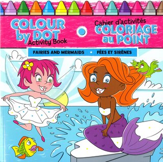 Couverture_Trousse Géante – Fées et sirènes : Coloriage au point