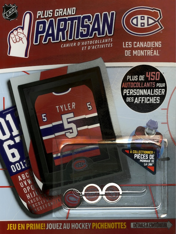 Couverture_Plus grand partisan - Les Canadiens de Montréal