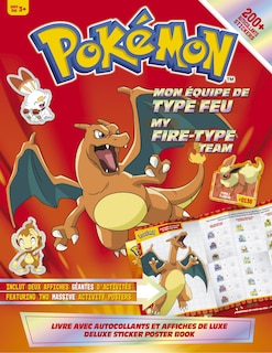 Front cover_Pokémon - Mon équipe de type feu