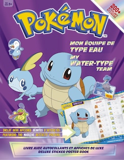 Front cover_Pokémon - Mon équipe de type eau