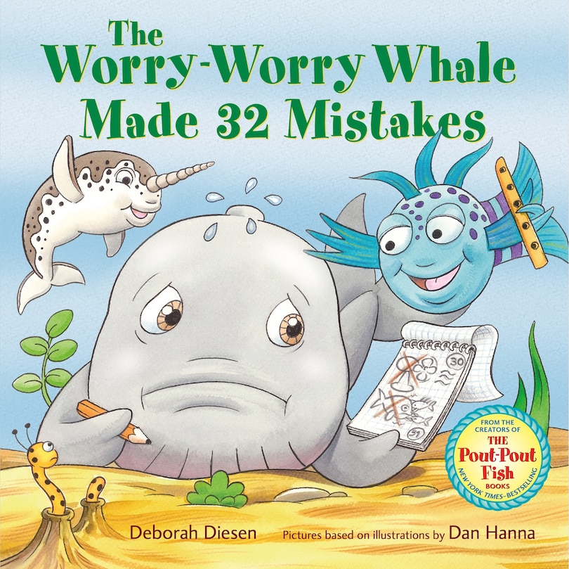 Front cover_The Worry-Worry Whale Made 32 Mistakes