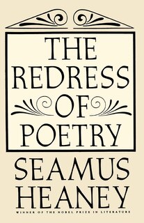 Front cover_The Redress Of Poetry