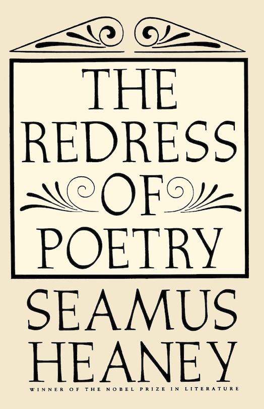 Front cover_The Redress Of Poetry
