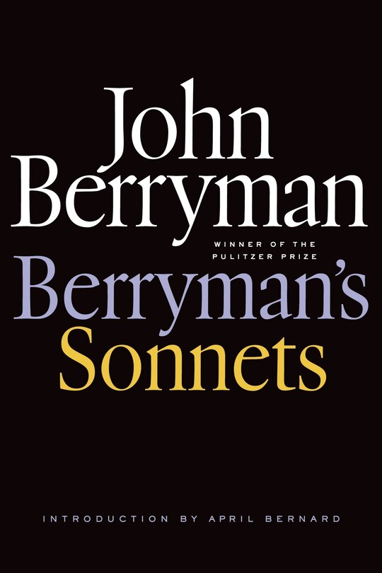 Front cover_Berryman's Sonnets
