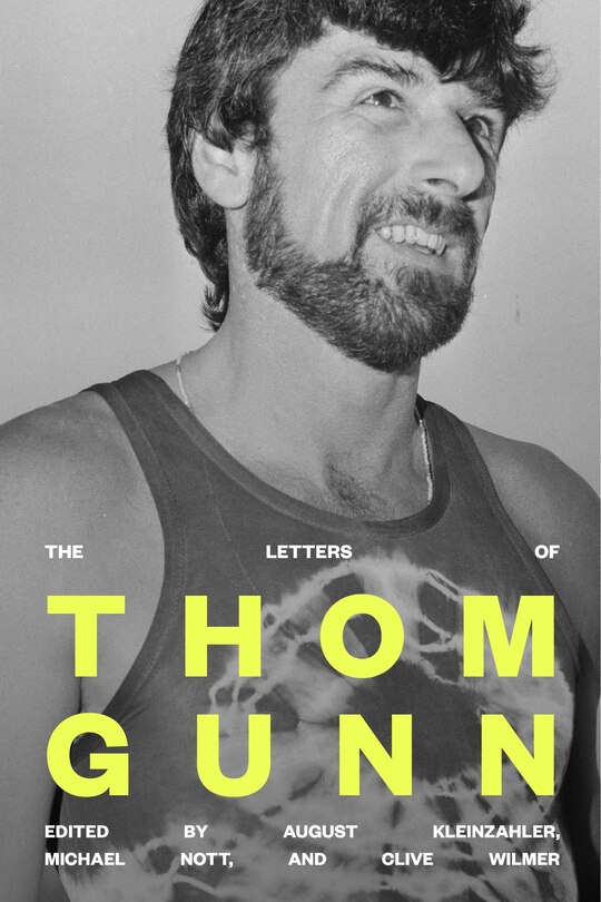Front cover_The Letters of Thom Gunn