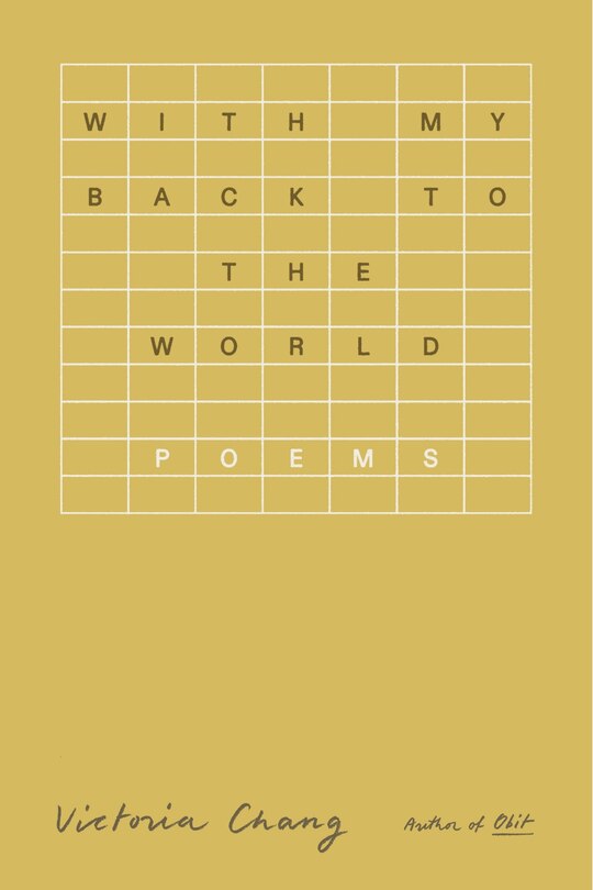 Couverture_With My Back to the World