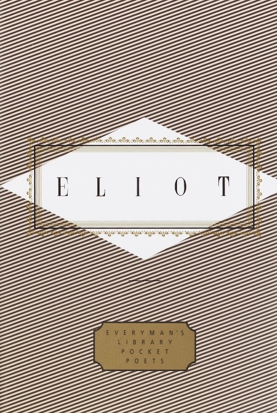 Couverture_Eliot: Poems