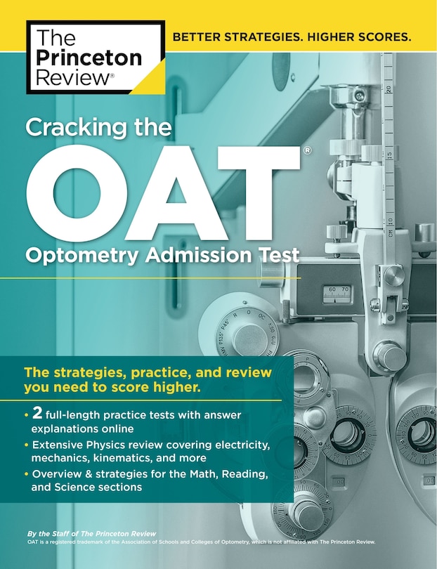 Front cover_Cracking The Oat (optometry Admission Test)