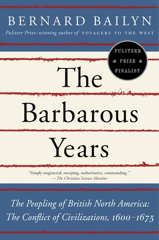 Front cover_The Barbarous Years