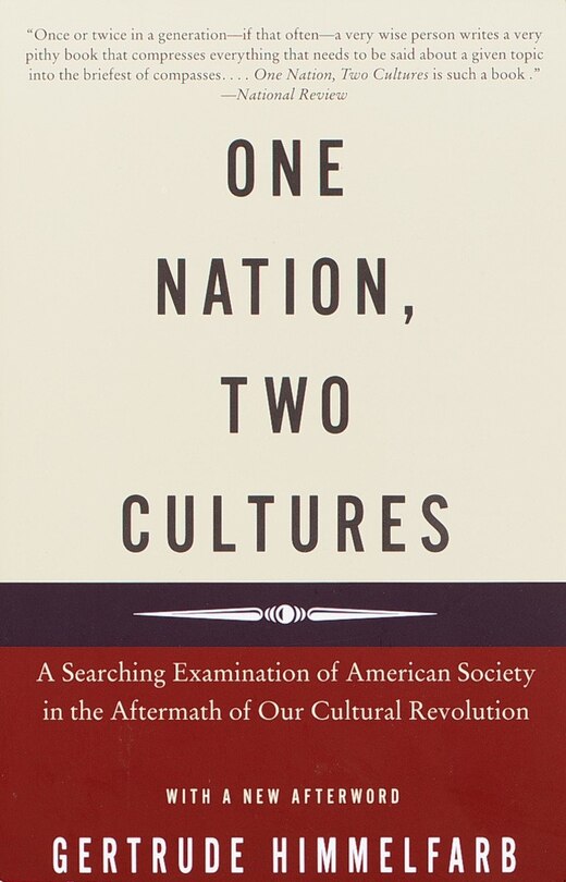Couverture_One Nation, Two Cultures