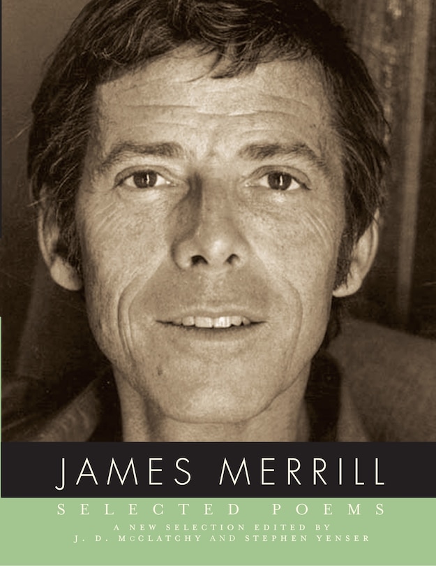 Front cover_Selected Poems Of James Merrill
