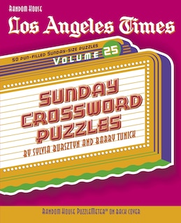 Front cover_Los Angeles Times Sunday Crossword Puzzles, Volume 25