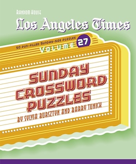 Couverture_Los Angeles Times Sunday Crossword Puzzles, Volume 27