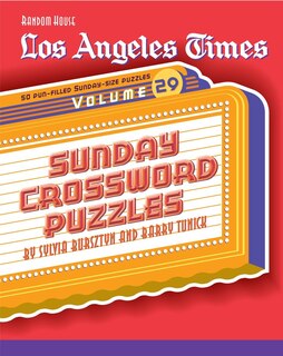 Couverture_Los Angeles Times Sunday Crossword Puzzles, Volume 29