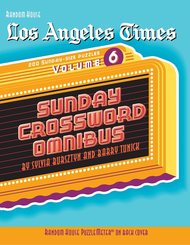 Couverture_Los Angeles Times Sunday Crossword Omnibus, Volume 6