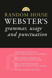 Couverture_Random House Webster's Grammar, Usage, And Punctuation