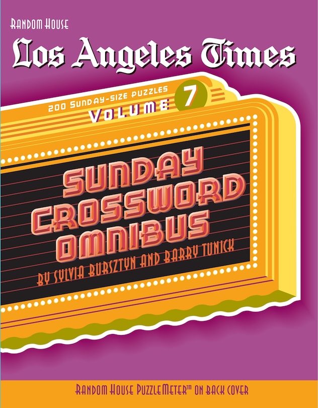 Front cover_Los Angeles Times Sunday Crossword Omnibus, Volume 7