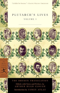 Couverture_Plutarch's Lives, Volume 1