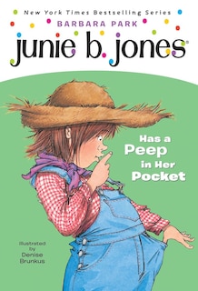 Front cover_Junie B. Jones #15: Junie B. Jones Has A Peep In Her Pocket
