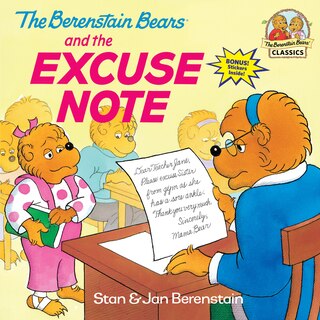 Front cover_The Berenstain Bears and the Excuse Note