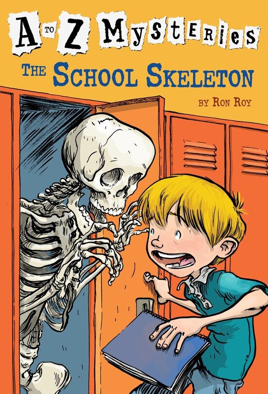 Front cover_A To Z Mysteries: The School Skeleton