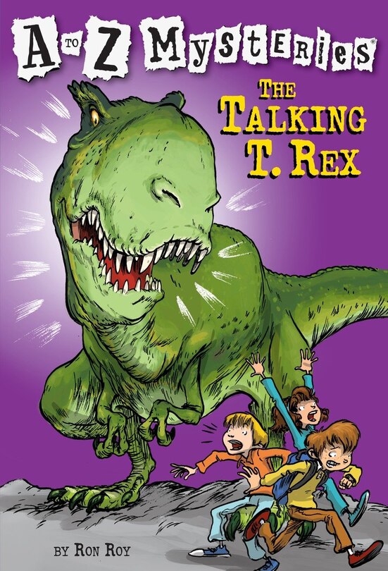 Couverture_A To Z Mysteries: The Talking T. Rex