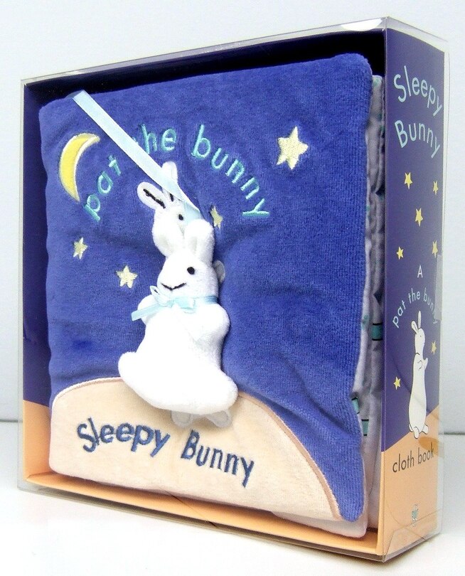 Sleepy Bunny (pat The Bunny) Cloth Book