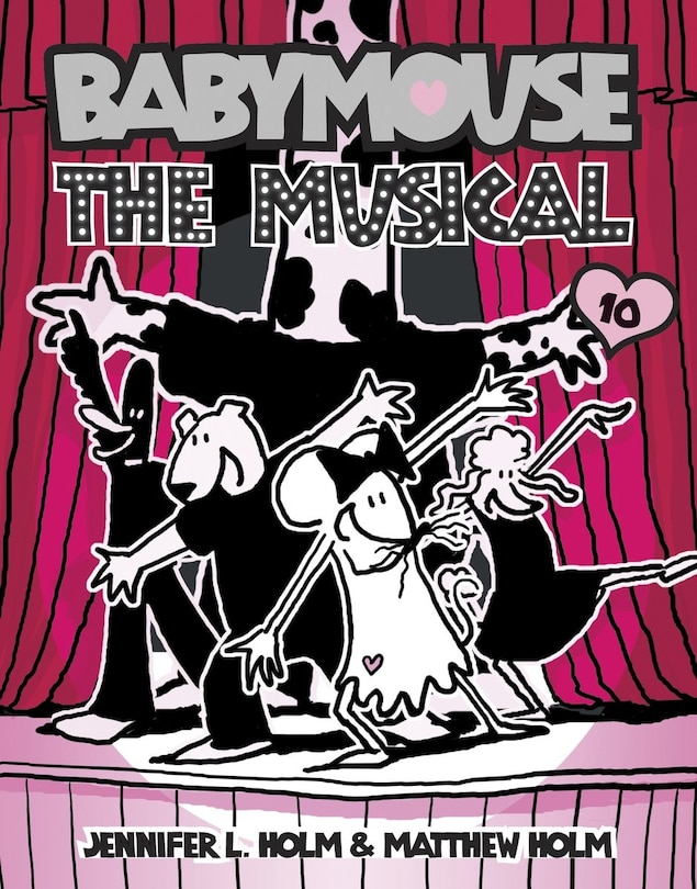 Front cover_Babymouse #10: The Musical