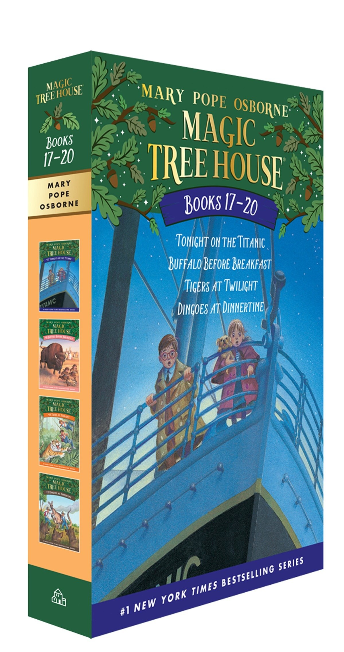 Magic Tree House Books 17-20 Boxed Set: The Mystery Of The