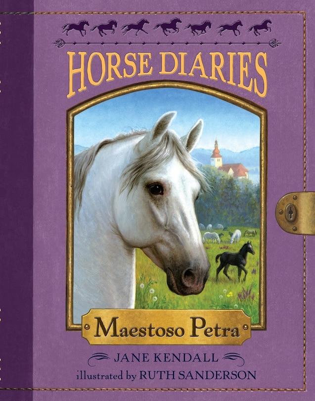 Front cover_Horse Diaries #4: Maestoso Petra