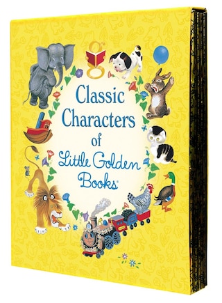 Classic Characters Of Little Golden Books: The Poky Little Puppy; Tootle; The Saggy Baggy Elephant; Tawny Scrawny Lion; Scuffy The Tugboat