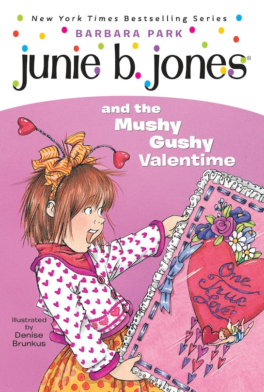 Couverture_Junie B. Jones #14: Junie B. Jones And The Mushy Gushy Valentime