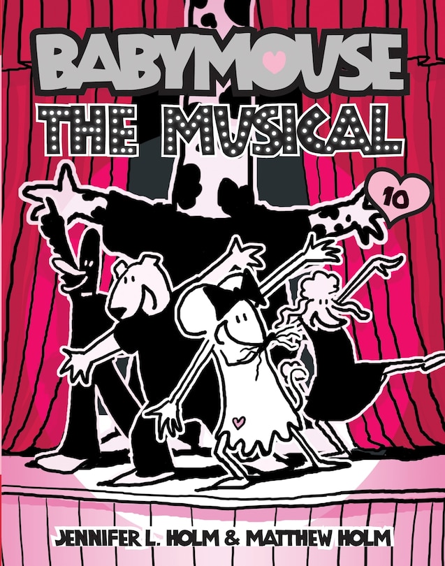 Couverture_Babymouse #10: The Musical