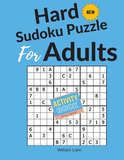Front cover_Hard Sudoku Puzzle 3*4 puzzle grid Brain Game For Adults