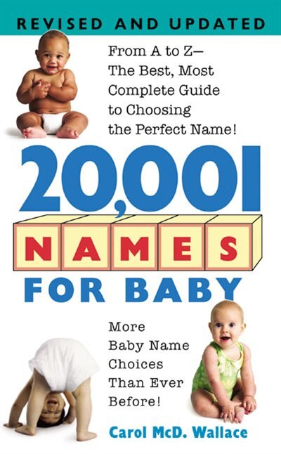 Couverture_20,001 Names For Baby