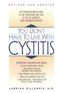 Front cover_You Don't Have To Live With Cystitus  Rv