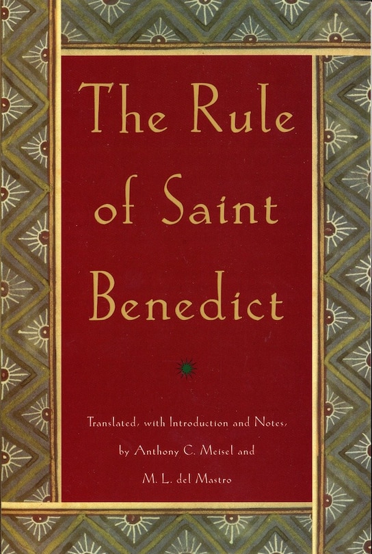 Couverture_The Rule Of St. Benedict